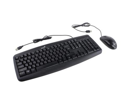 Комплект Genius Smart KM-200 Black Ukr (31330003410)