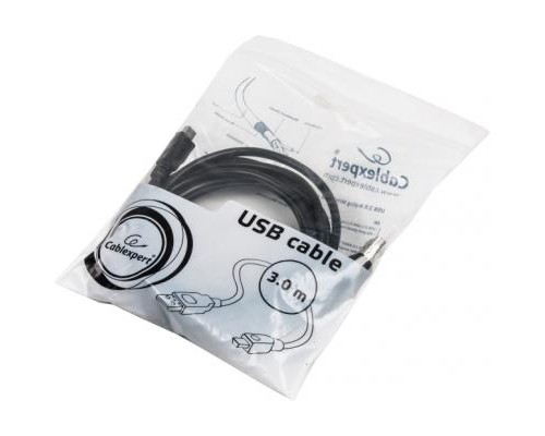 Дата кабель USB 2.0 AM to Mini 5P 3.0m Cablexpert (CCP-USB2-AM5P-10)