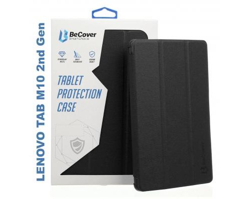 Чохол до планшета BeCover Smart Case Lenovo Tab M10 TB-X306F HD (2nd Gen) Black (705627)