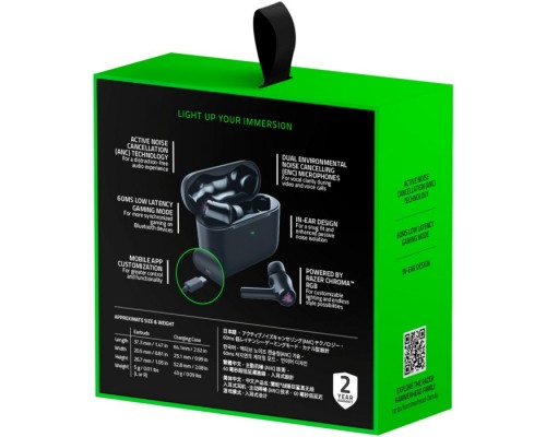Навушники Razer Hammerhead True Wireless 2021 Black (RZ12-03820100-R3G1)