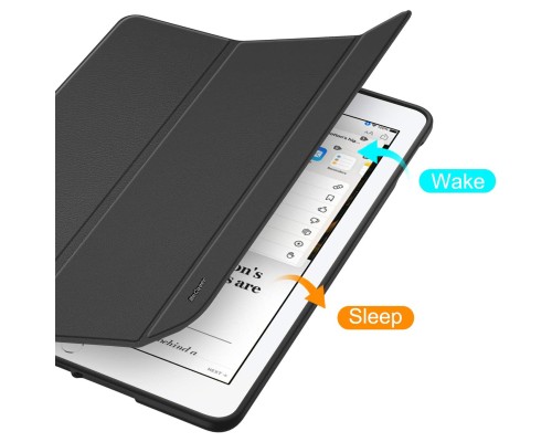 Чохол до планшета BeCover Tri Fold Soft TPU Silicone Apple iPad 10.2 2019/2020/2021 Black (706881)