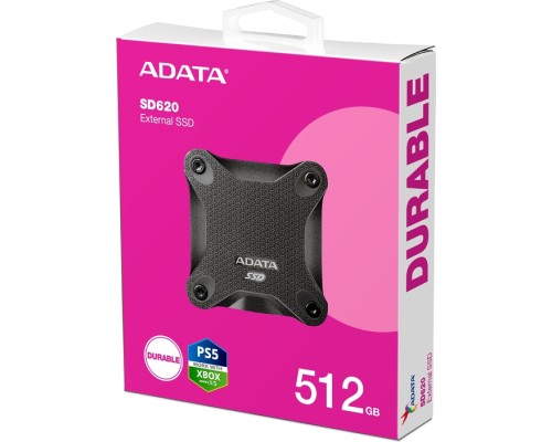Накопичувач SSD USB 3.2 512GB SD620 ADATA (SD620-512GCBK)