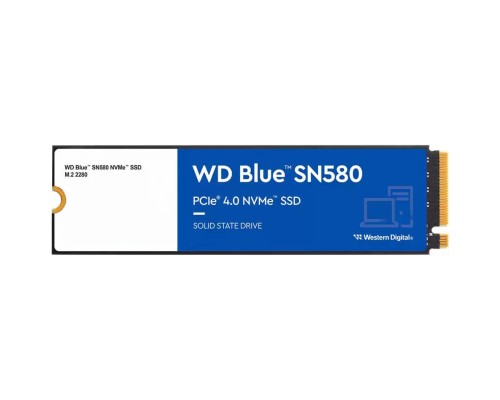 Накопичувач SSD M.2 2280 250GB SN580 WD (WDS250G3B0E)