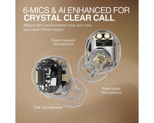 Навушники QCY ArcBuds HT07 Moon White (1033275)