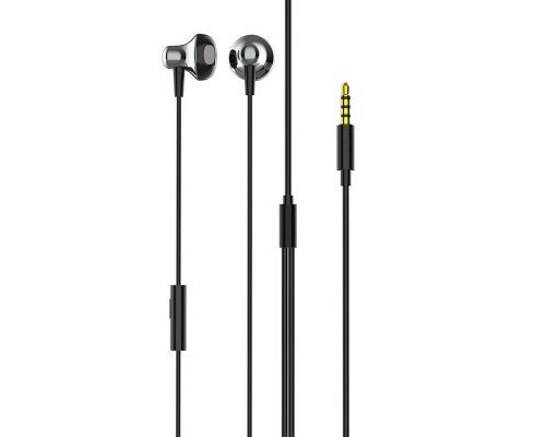 Навушники ColorWay Slim 3.5 mm Wired Earphone Blast 1 Black (CW-WD01BK)
