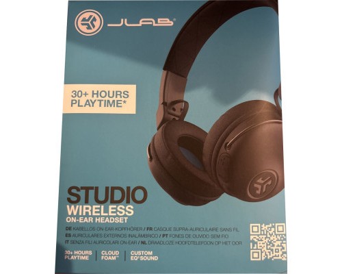 Навушники Jlab Studio Wireless Black (IEUHBASTUDIORBLK4)