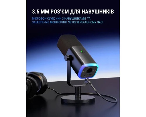 Мікрофон Fifine AM8 USB/XLR Black (AM8)