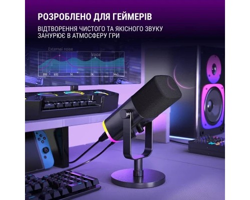 Мікрофон Fifine AM8 USB/XLR Black (AM8)