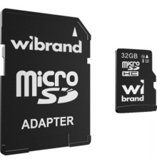 Карта пам'яті Wibrand 32GB microSD class 10 UHS-I U3 (WICDHU3/32GB-A)