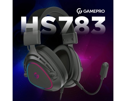 Навушники GamePro HS783 RGB Black (HS783)