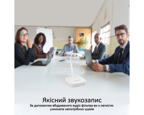 Мікрофон Promate ProMic-1 USB White (promic-1.white)