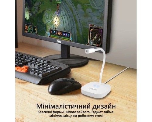Мікрофон Promate ProMic-1 USB White (promic-1.white)