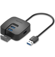 Концентратор Vention USB 3.0 to 4хUSB 3.0 Black 1.0m (CHBBF)