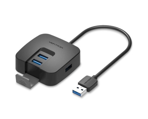Концентратор Vention USB 3.0 to 4хUSB 3.0 Black 1.0m (CHBBF)
