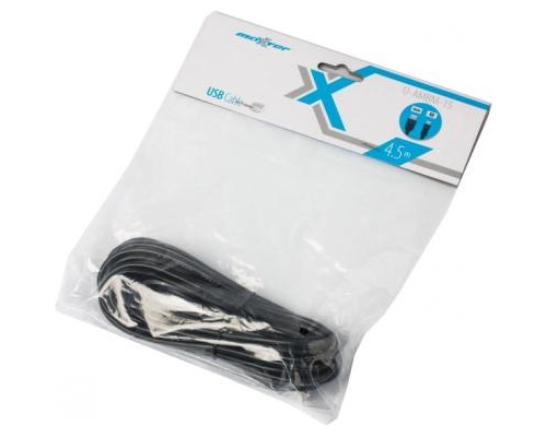 Кабель для принтера USB2.0 AM/BM 4.5m Maxxter (U-AMBM-15)