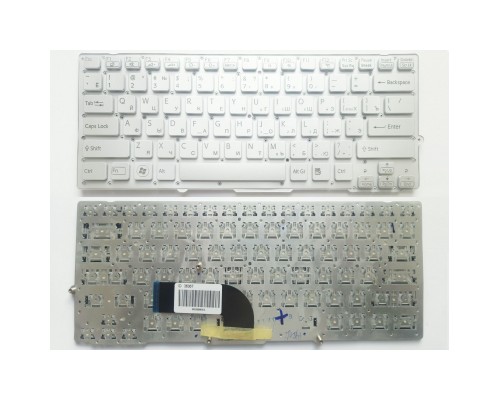 Клавіатура ноутбука Sony VPC-SD/VPC-SB Series серебро RU (A43015)