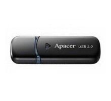 USB флеш накопичувач Apacer 64GB AH355 Black USB 3.0 (AP64GAH355B-1)