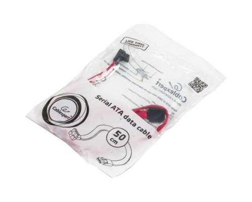 Кабель для передачі даних SATA III 0.5m Cablexpert (CC-SATAM-DATA90)