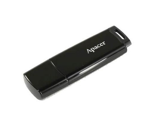 USB флеш накопичувач Apacer 64GB AH336 Black USB 2.0 (AP64GAH336B-1)