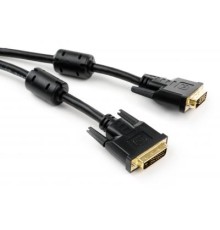 Кабель мультимедійний DVI to DVI 24+1pin 1.8 m Vinga (VCPDCDVIMM1.8BK)