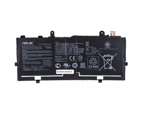 Акумулятор до ноутбука ASUS VivoBook TP401NA C21N1714, 5065mAh (39Wh), 2cell, 7.7V (A47576)