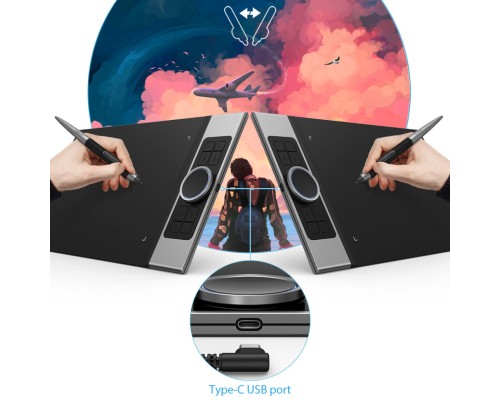 Графічний планшет XP-Pen Deco Pro Black (Deco Pro M)