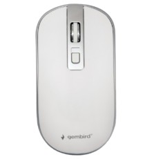 Мишка Gembird MUSW-4B-06-WS Wireless White-Silver (MUSW-4B-06-WS)