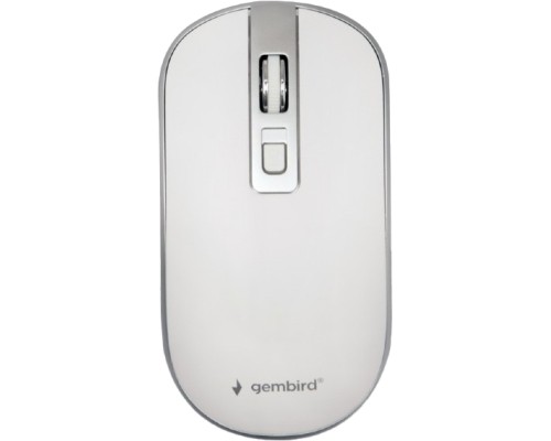 Мишка Gembird MUSW-4B-06-WS Wireless White-Silver (MUSW-4B-06-WS)