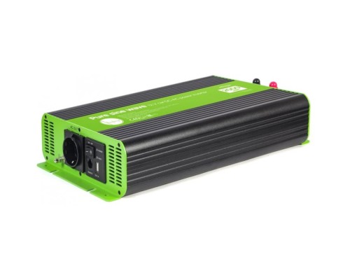 Автомобільний інвертор EnerGenie 12V/230V 2000W (4000W peak power) чиста синусоїда (EG-PWC-PS2000-01)
