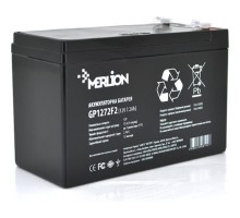 Батарея до ДБЖ Merlion 12V-7.2Ah black (GP1272F2B)