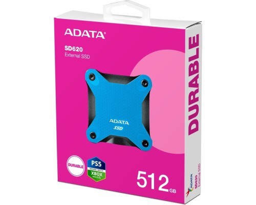 Накопичувач SSD USB 3.2 512GB SD620 ADATA (SD620-512GCBL)