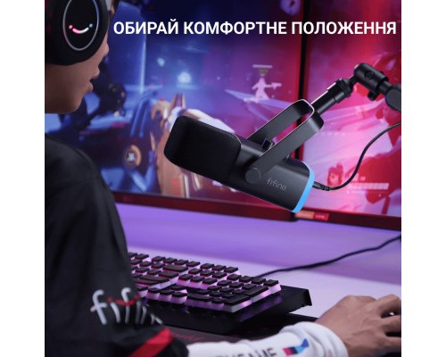 Мікрофон Fifine TAM8 USB Black (TAM8)