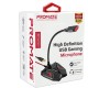 Мікрофон Promate Streamer LED USB Maroon (streamer.maroon)