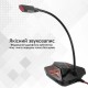 Мікрофон Promate Streamer LED USB Maroon (streamer.maroon)