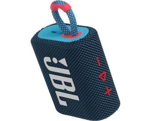Акустична система JBL Go 3 Blue Coral (JBLGO3BLUP)