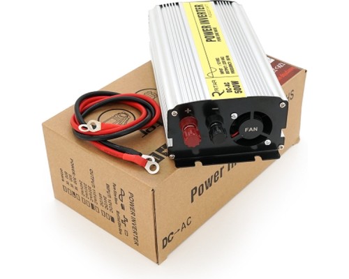 Автомобільний інвертор 12V/220V 500W чиста синусоїда, 1xShuko, 1xUSB Ritar (RSC-500)