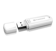 USB флеш накопичувач Transcend 128GB JetFlash 730 White USB 3.0 (TS128GJF730)