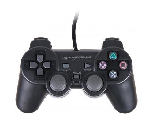Геймпад Esperanza Vibration gamepad PS2/PS3/PC USB (EG106)
