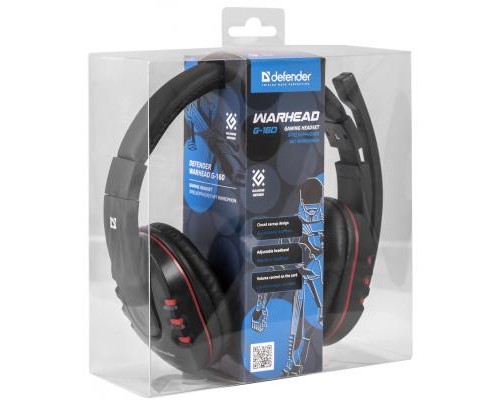 Навушники Defender Warhead G-160 Black (64113)