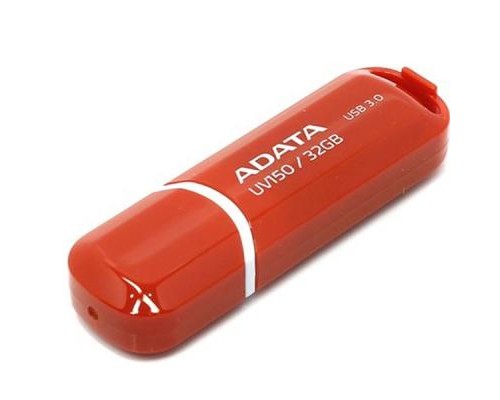 USB флеш накопичувач ADATA 32GB UV150 Red USB 3.0 (AUV150-32G-RRD)