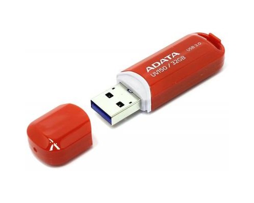 USB флеш накопичувач ADATA 32GB UV150 Red USB 3.0 (AUV150-32G-RRD)