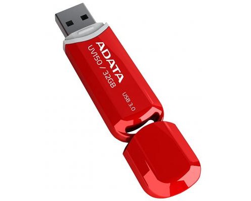 USB флеш накопичувач ADATA 32GB UV150 Red USB 3.0 (AUV150-32G-RRD)