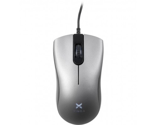 Мишка Vinga MS-680 grey