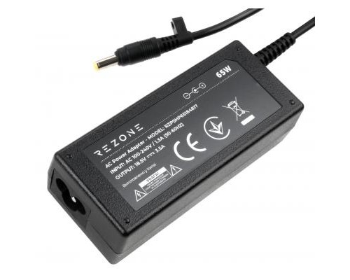Блок живлення до ноутбуку Rezone HP 65W 18.5V 3.5А 4.8*1.7 (RZPSHP65184817)