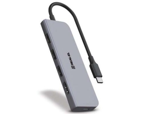 Концентратор REAL-EL CQ-700, space grey (EL123110002)