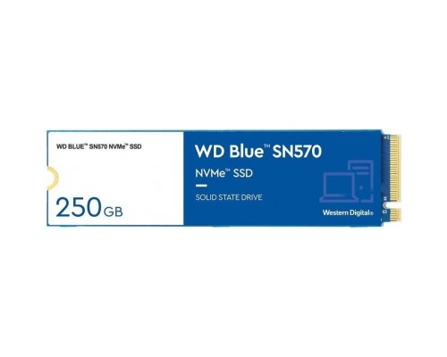 Накопичувач SSD M.2 2280 250GB SN570 WD (WDS250G3B0C)