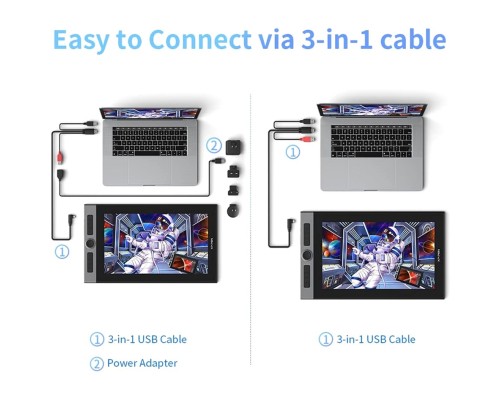 Планшет-монітор XP-Pen Artist Pro 16 Black (Artist Pro 16_JP)