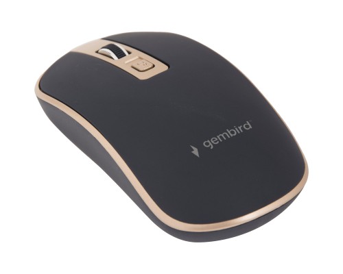 Мишка Gembird MUSW-4B-06-BG Wireless Black-Gold (MUSW-4B-06-BG)