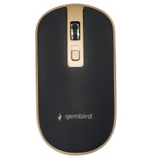 Мишка Gembird MUSW-4B-06-BG Wireless Black-Gold (MUSW-4B-06-BG)