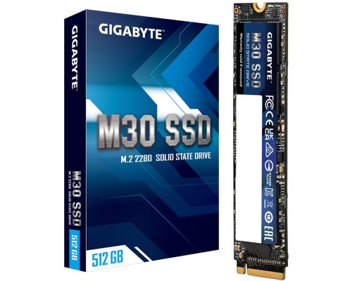 Накопичувач SSD M.2 2280 512GB GIGABYTE (GP-GM30512G-G)